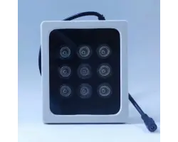 IR p��svit 9 IR LED  IP65 venkovn� b�l� - 490 K�