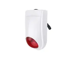 venkovn� sir�na �erven� stroboskop 433Mhz 110db - 780 K�