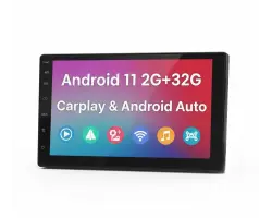 2DIN Autor�dio 7" A3017 2GB+32GB Android 11 s CarPlay, Android Auto, GPS WIFI BT FM - 2870 K�