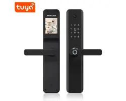 Tuya Smart Dve�n� z�mek s intercomem �te�kou otisku prstu, s kamerou 1,3MP PST-K1 Pro Max - 3990 K�
