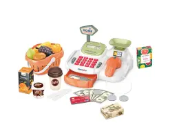 D�tsk� pokladna 668-115 se skenerem a kalkula�kou � Supermarket set 36 ks - 390 K�