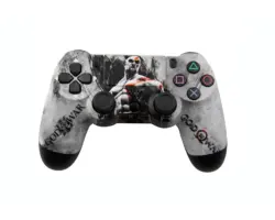 BLUETOOTH bezdr�tov� gamepad s vibracemi pro PS4, God of War - 798 K�
