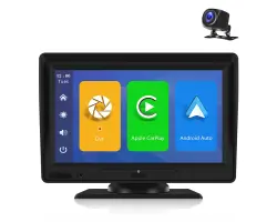 VOLNA multimedi�ln� 7 LCD A3007 s p�edn� a parkovac� kamerou, Android Auto, CarPlay, FM transmitter, videop�ehr�va� - 4990 K�