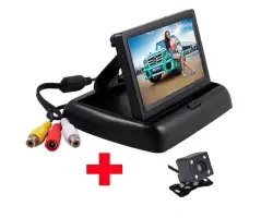 Parkovac� set LCD 4,3" sklopn� + kamera 4 LED - 798 K�