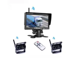 VOLNA Wifi parkovac� set TRUCK K0082, 2x 18IR LED kamera s LCD 7" monitorem - 3298 K�