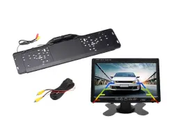 Parkovac� set LCD 7" AHD digit�ln� monitor + Kamera A3723 AHD 7IR LED v SPZ - 2458 K�