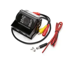 Analogov� kamera 12/24V k parkovac�mu asistentu TRUCK 18 IR led R0030P, AV cinch - 698 K�