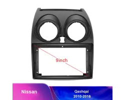 Nissan/Qashqai (2010-2016) 9"- Reduk�n� r�me�ek A7174 pro autor�dio 9" - 698 K�