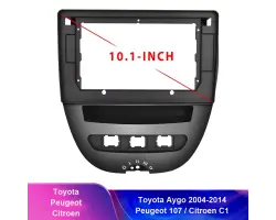 Toyota Aygo (2004-2014),  Peugeot 107, Citroen C1 10,1" - Reduk�n� r�me�ek A7281 pro autor�dio 10.1" - 1331 K�