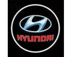 logo folie pro Led logo projektor UNI 2ks HYUNDAI red - 50 K�