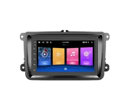 2DIN Autor�dio 7" A2749 Android 10.0 s r�me�kem VW-007 �koda, VW, Seat , Audi - 3298 K�