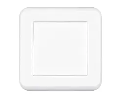 UNIC Vyp�na� st��dav�-schodi��ov� �.6 v r�me�ku 82mm, plast b�l� - 84 K�