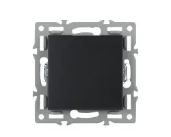 UNIC modul MDV01 vyp�na� jednop�lov� �.1, �ern� pro r�me�ek 82mm - 59 K�