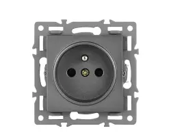 UNIC modul z�suvka MDZ230V, �ed� pro r�me�ek 82mm - 58 K�