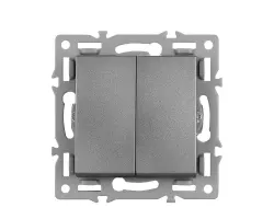 UNIC modul MD2V02 dvojvyp�na� st��dav�-schodi��ov� �.5B 6+6, �ed� pro r�me�ek 82mm - 69 K�