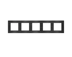 UNIC R�me�ek 365mm pro 5 modul�, slitina hlin�ku �ern� - 388 K�