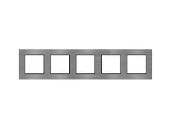 UNIC R�me�ek 365mm pro 5 modul�, slitina hlin�ku �ed� - 388 K�