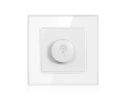 SRAN LED Oto�n� stm�va� 230V/1Amax 15-300W v r�me�ku sklo b�l� - 68 K�