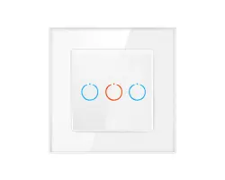 SRAN WiFi trojvyp�na� v r�me�ku, sklo b�l� - 490 K�