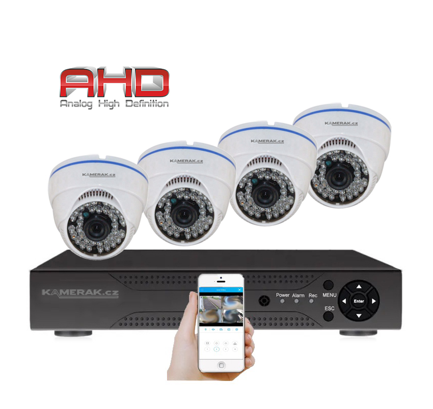 4 kamerov systm AHD WN4-51E 5Mpx