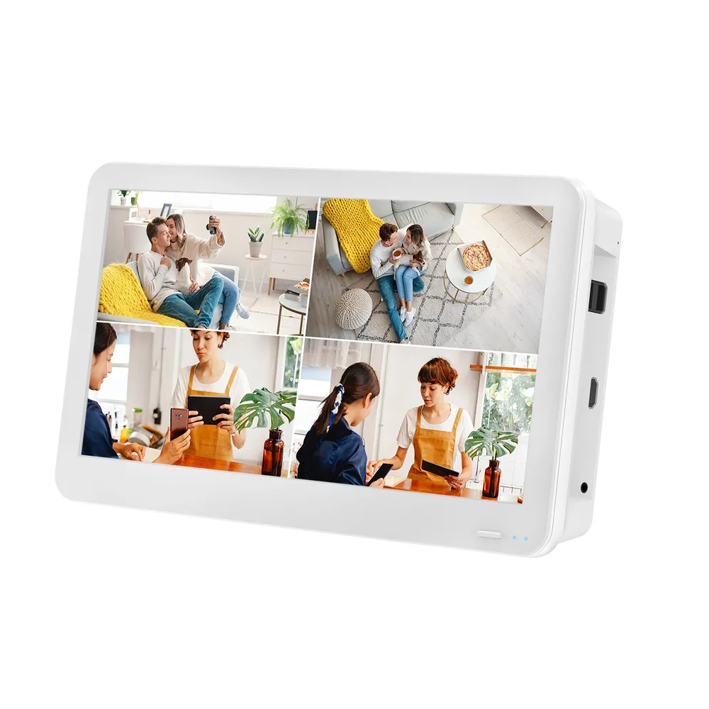 PoE NVR s vestavnm LCD s hlopkou 12"