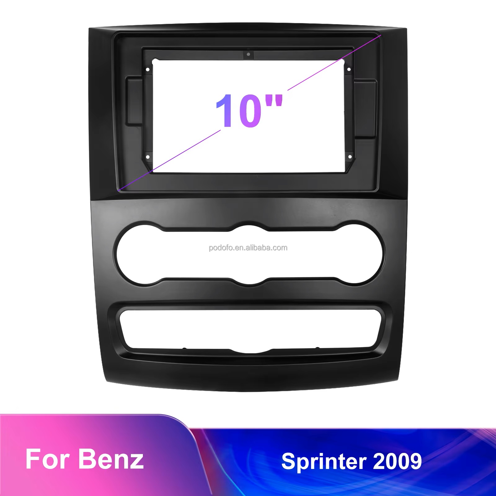 Redukn rmeek A8162 pro autordio 10,1" pro Mercedes Benz Sprinter 2009 a VW Crafter