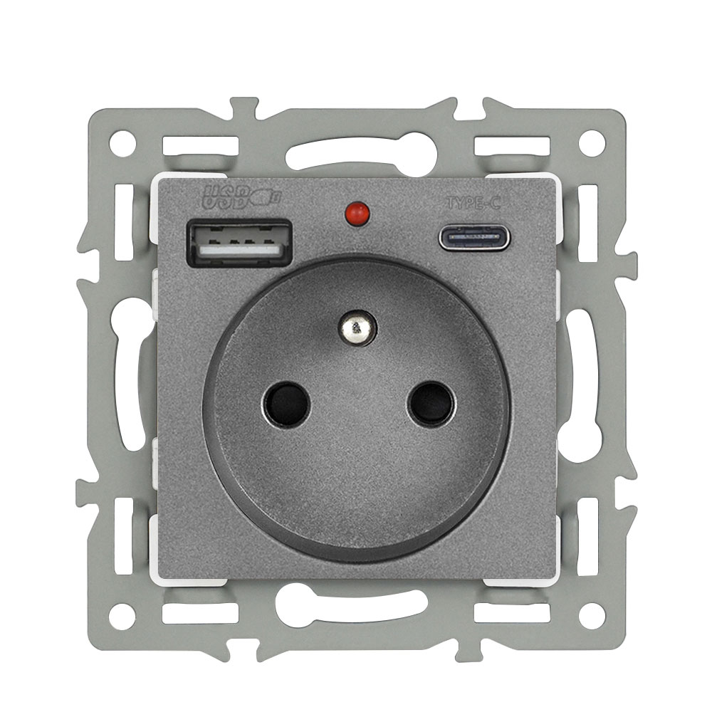 modul zsuvka MDZ230USB+C5V ed do rmeku 82mm